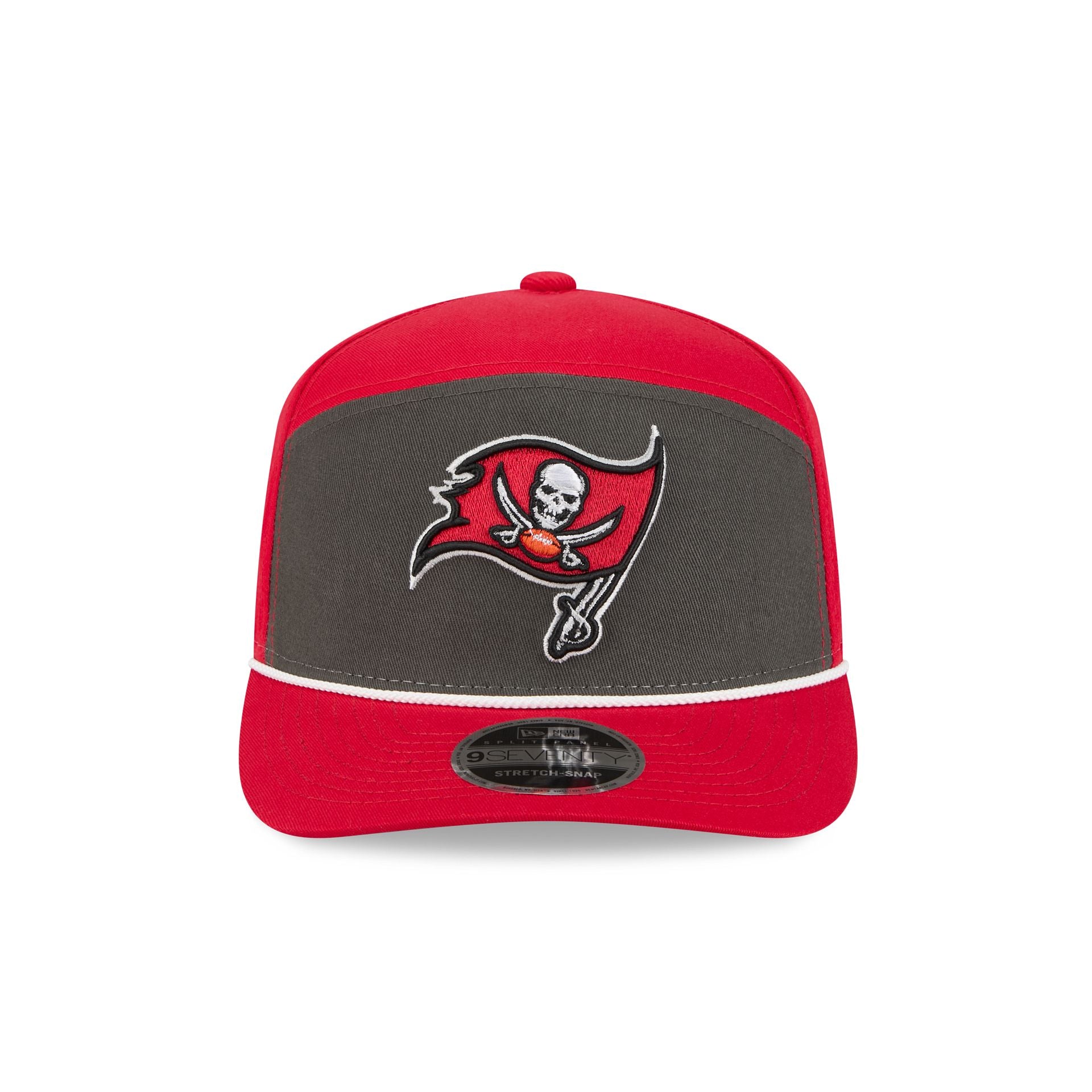 Tampa Bay Buccaneers Split Panel 9SEVENTY Stretch-Snap Hat