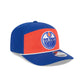 Edmonton Oilers Split Panel 9SEVENTY Stretch-Snap Hat