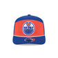 Edmonton Oilers Split Panel 9SEVENTY Stretch-Snap Hat