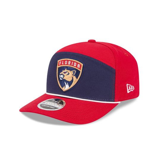 Florida Panthers Split Panel 9SEVENTY Stretch-Snap Hat - New Era Cap