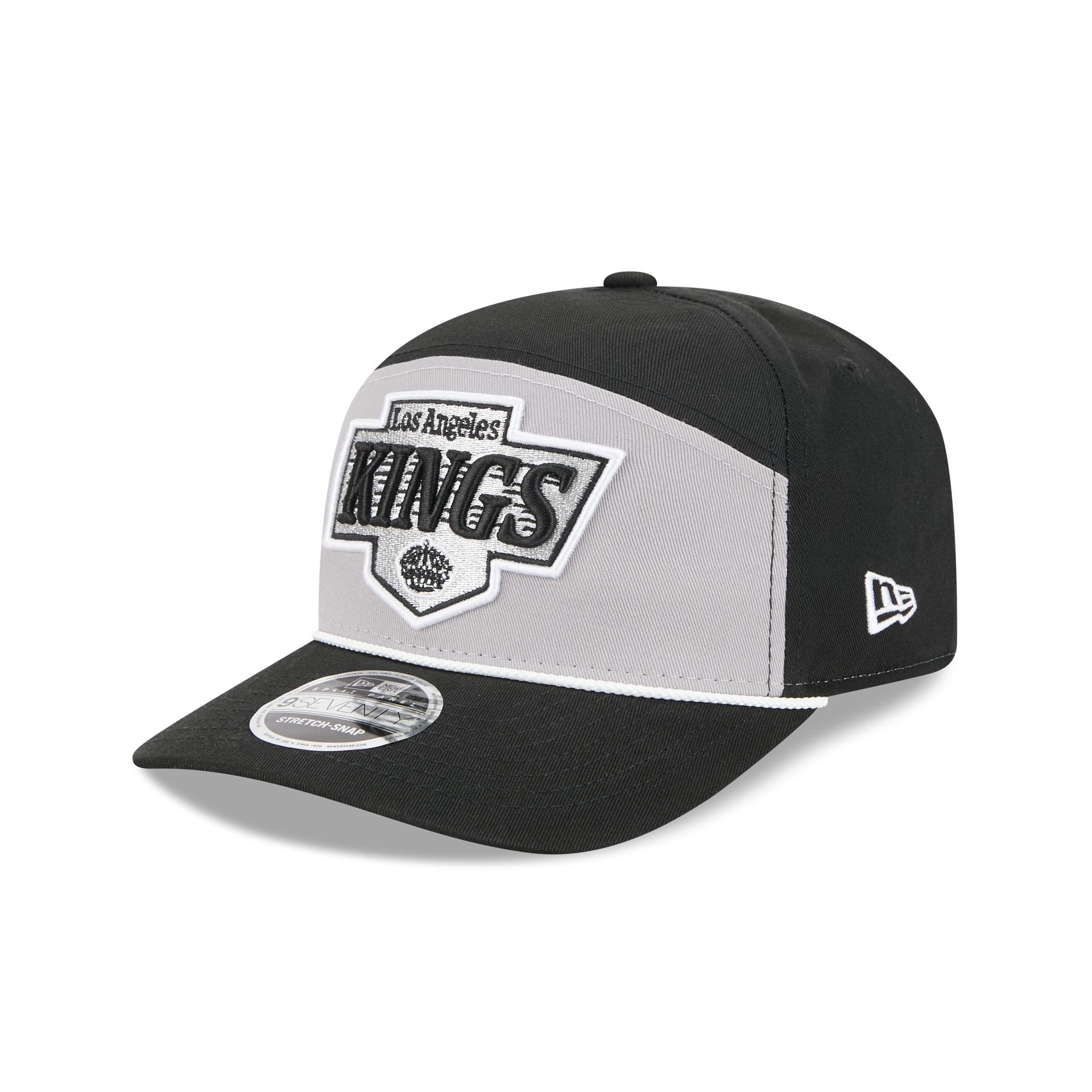 Los Angeles Kings Split Panel 9SEVENTY Stretch-Snap Hat