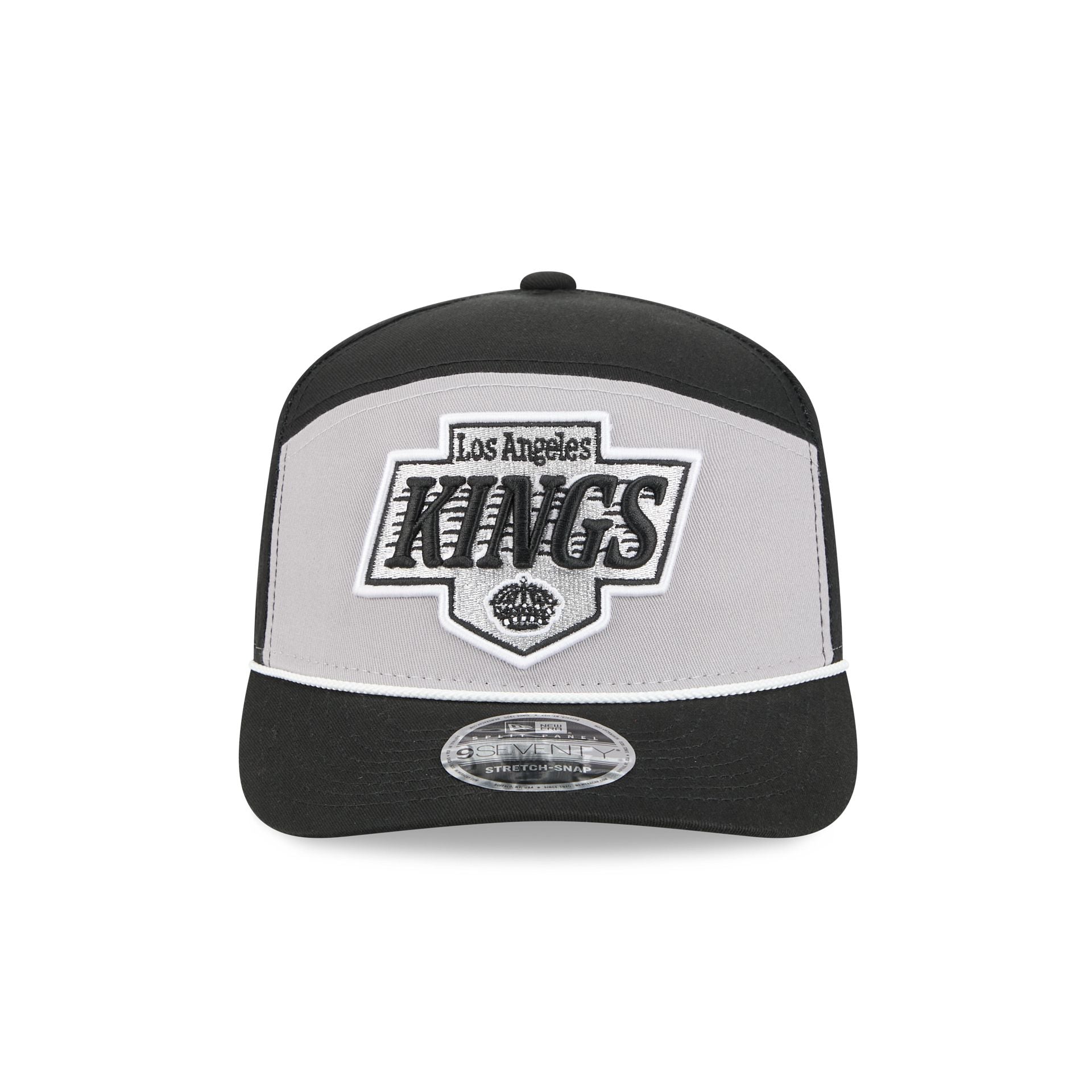 Los Angeles Kings Split Panel 9SEVENTY Stretch-Snap Hat