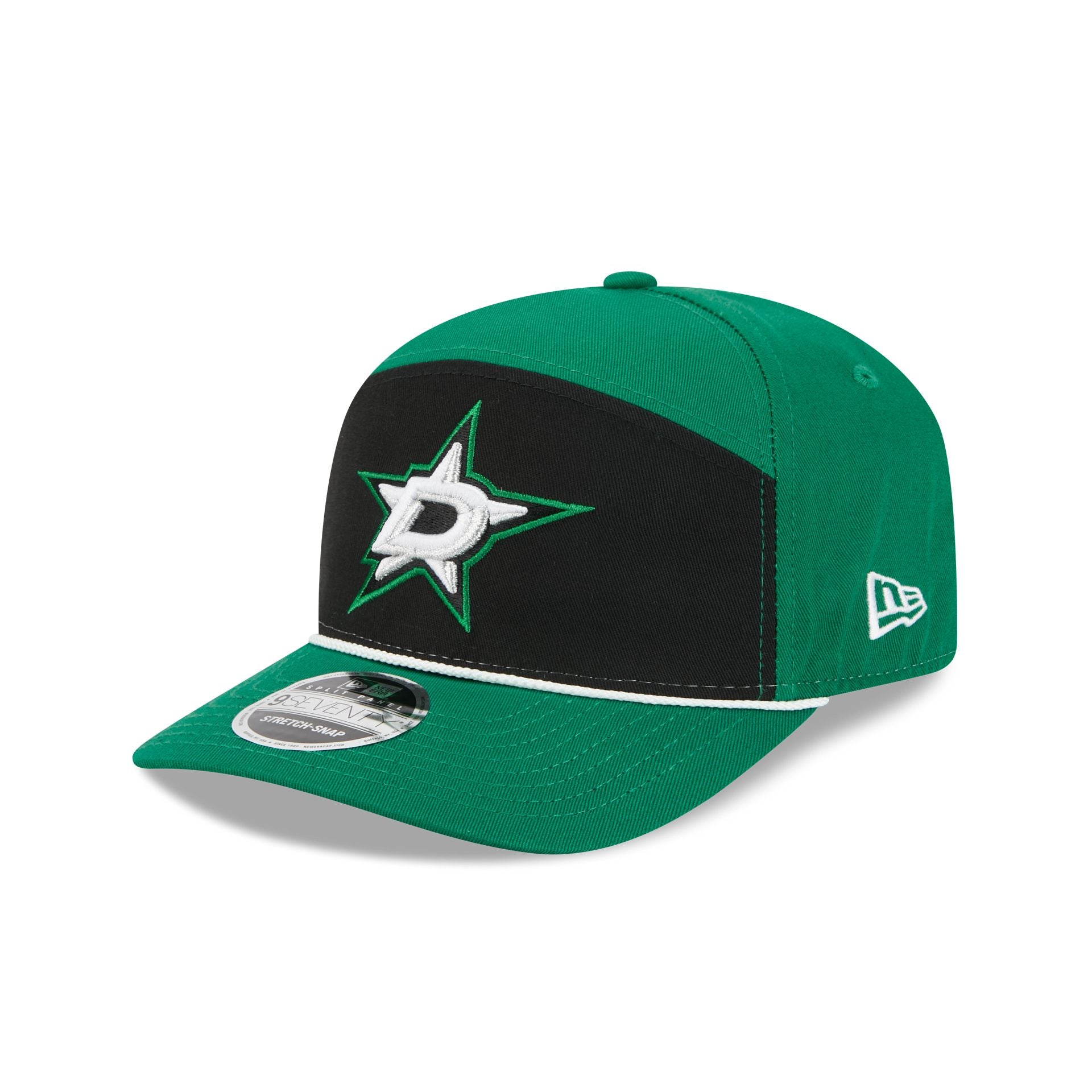 Dallas Stars Split Panel 9SEVENTY Stretch-Snap Hat – New Era Cap