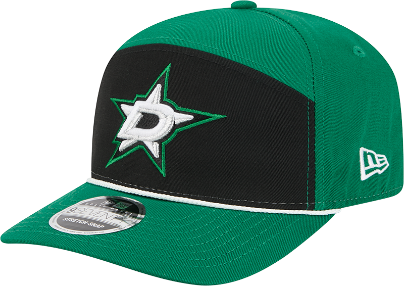 Dallas Stars Split Panel 9SEVENTY Stretch-Snap Hat