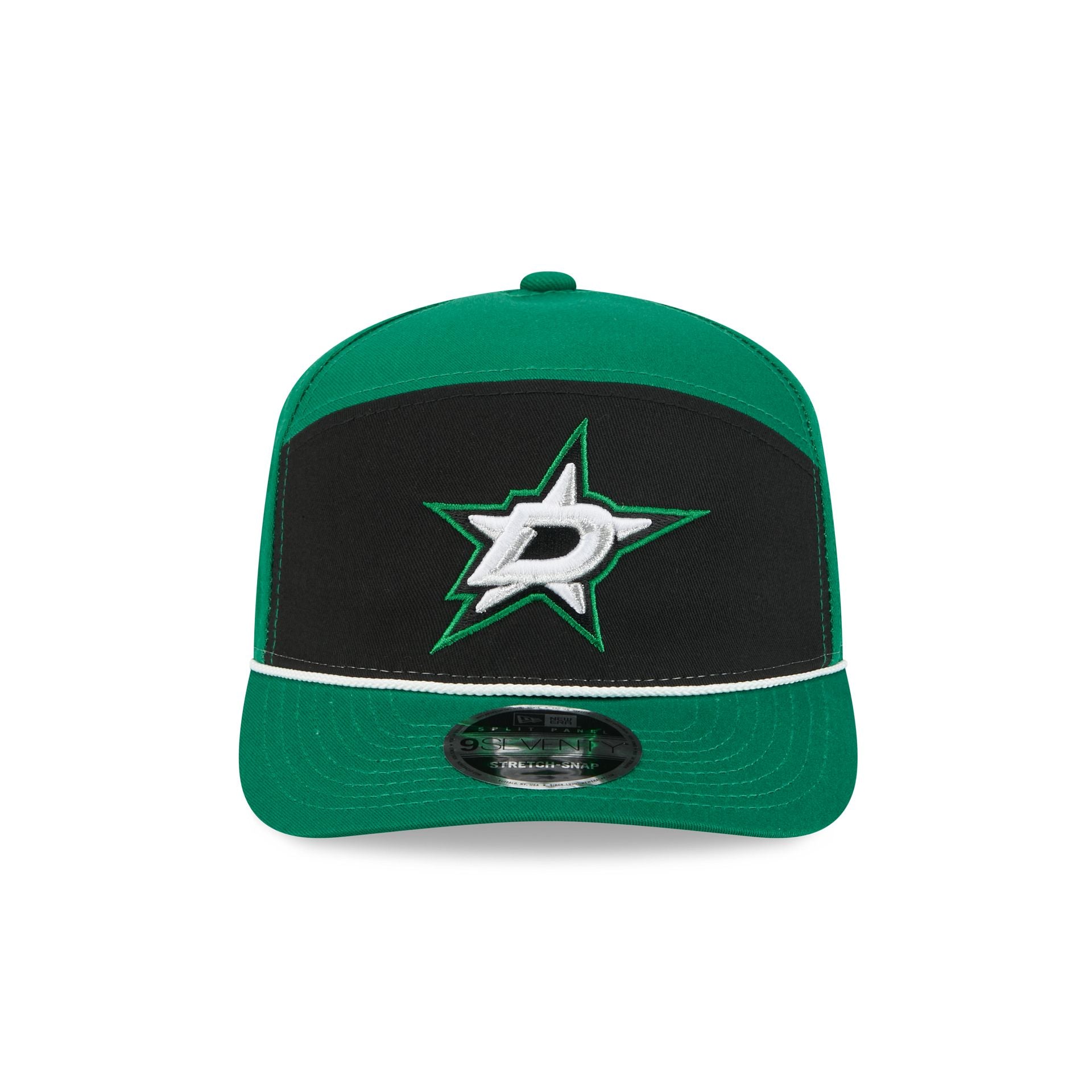 Dallas Stars Split Panel 9SEVENTY Stretch-Snap Hat
