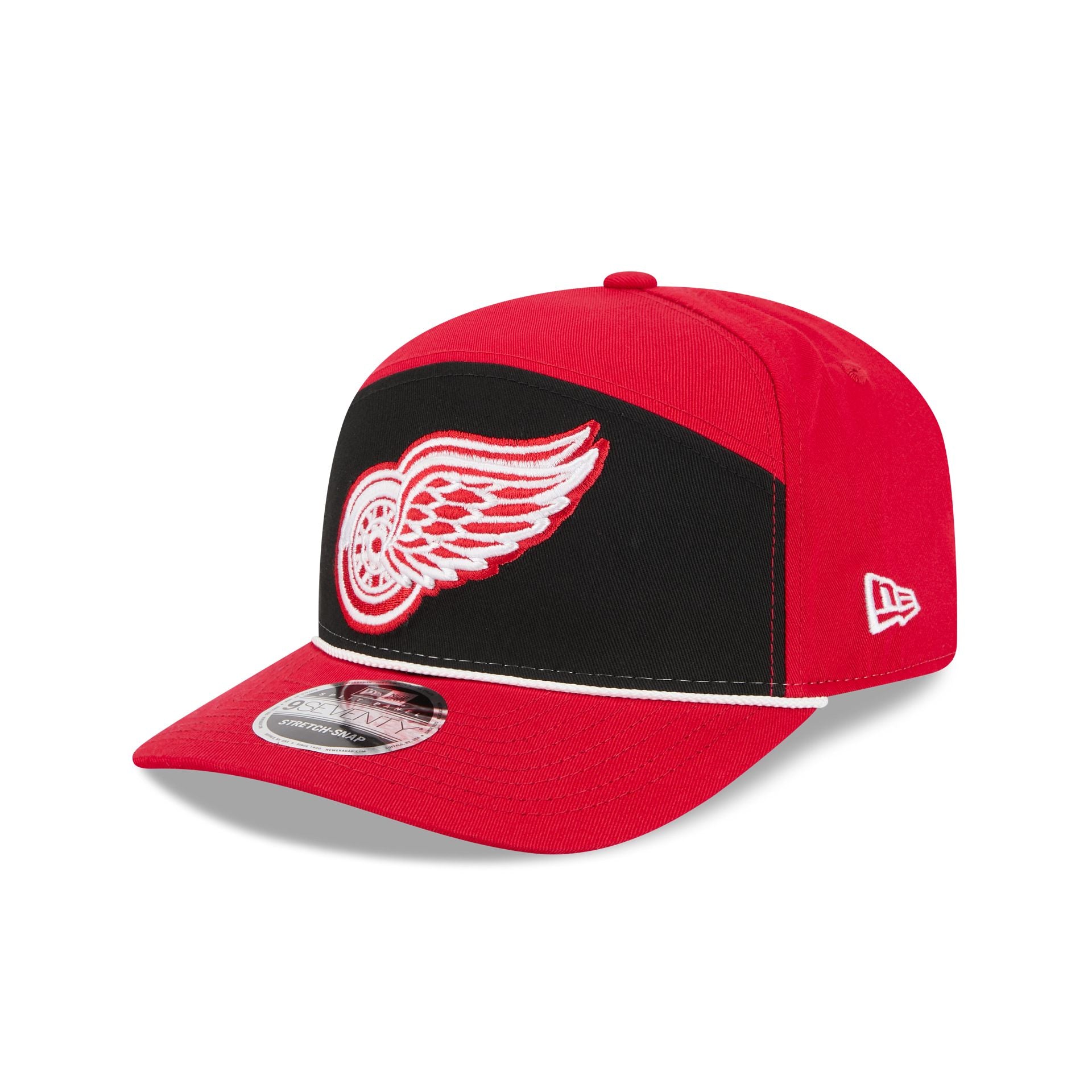 Detroit Red Wings Split Panel 9SEVENTY Stretch-Snap Hat