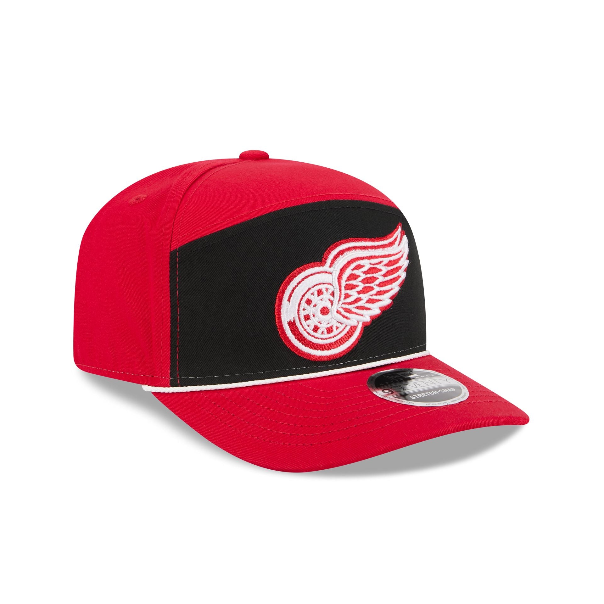 Detroit Red Wings Split Panel 9SEVENTY Stretch-Snap Hat