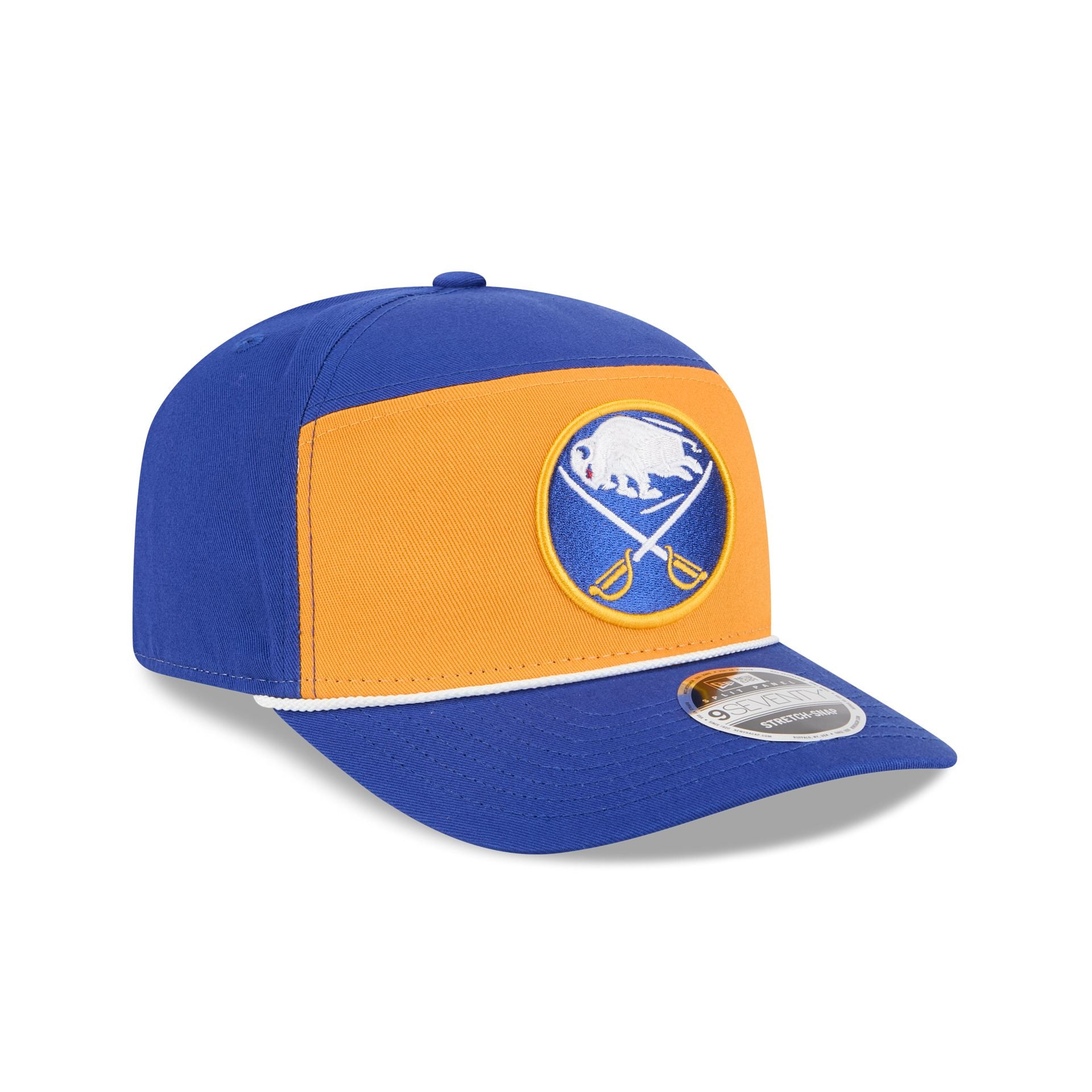 Buffalo Sabres Split Panel 9SEVENTY Stretch-Snap Hat