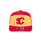 Calgary Flames Split Panel 9SEVENTY Stretch-Snap Hat