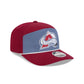 Colorado Avalanche Split Panel 9SEVENTY Stretch-Snap Hat