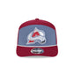 Colorado Avalanche Split Panel 9SEVENTY Stretch-Snap Hat