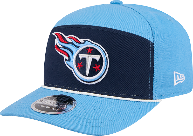 Tennessee Titans Split Panel 9SEVENTY Stretch-Snap Hat