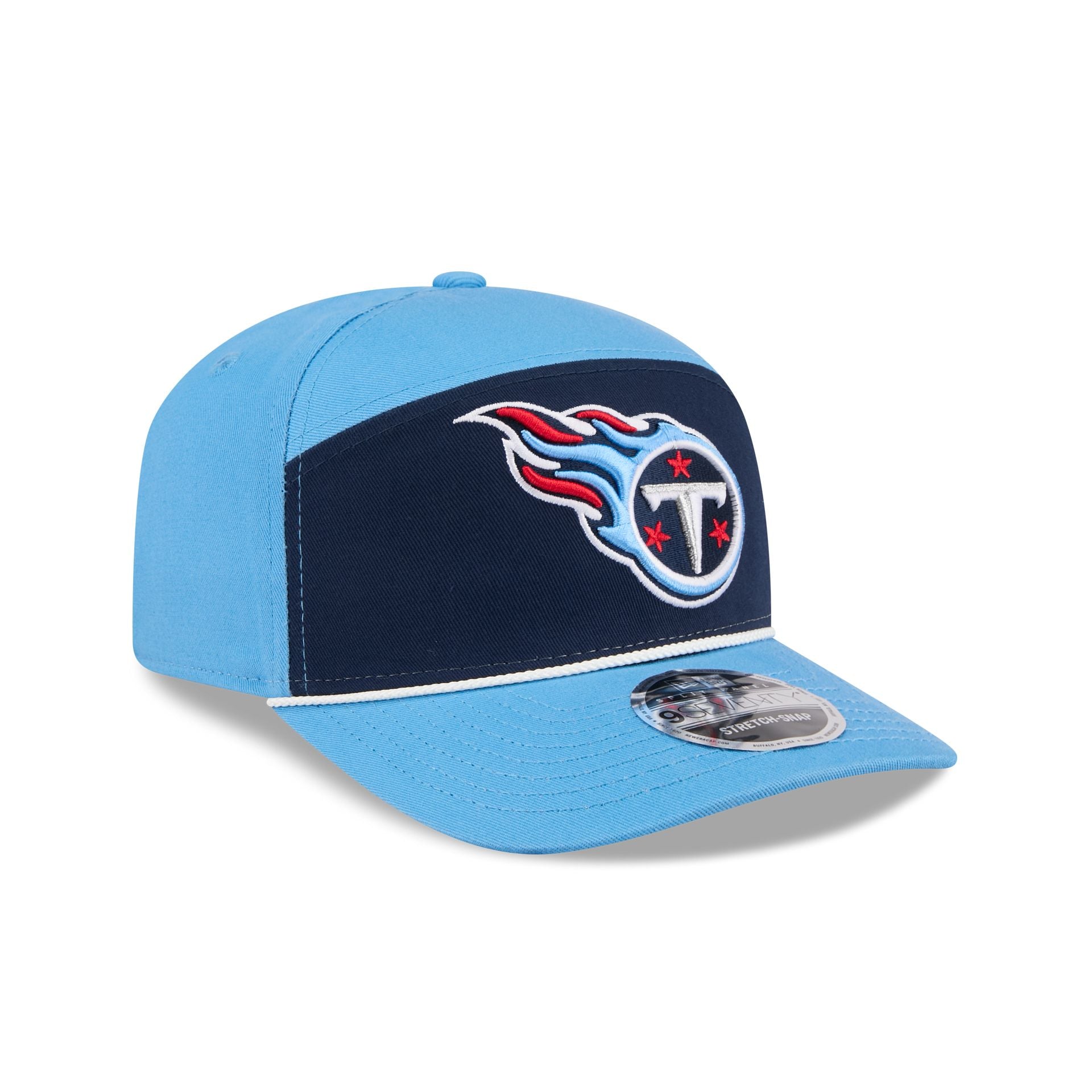 Tennessee Titans Split Panel 9SEVENTY Stretch-Snap Hat