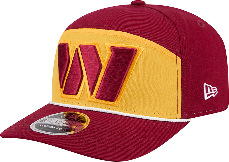 Washington Commanders Split Panel 9SEVENTY Stretch-Snap Hat