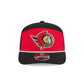 Ottawa Senators Split Panel 9SEVENTY Stretch-Snap Hat