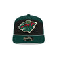 Minnesota Wild Split Panel 9SEVENTY Stretch-Snap Hat