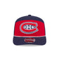 Montreal Canadiens Split Panel 9SEVENTY Stretch-Snap Hat