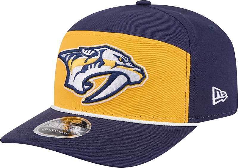 Nashville Predators Split Panel 9SEVENTY Stretch-Snap Hat
