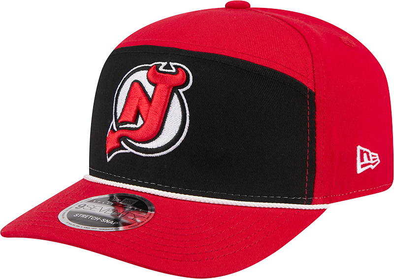 New Jersey Devils Split Panel 9SEVENTY Stretch-Snap Hat