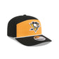Pittsburgh Penguins Split Panel 9SEVENTY Stretch-Snap Hat
