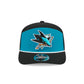 San Jose Sharks Split Panel 9SEVENTY Stretch-Snap Hat