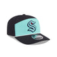 Seattle Kraken Split Panel 9SEVENTY Stretch-Snap Hat