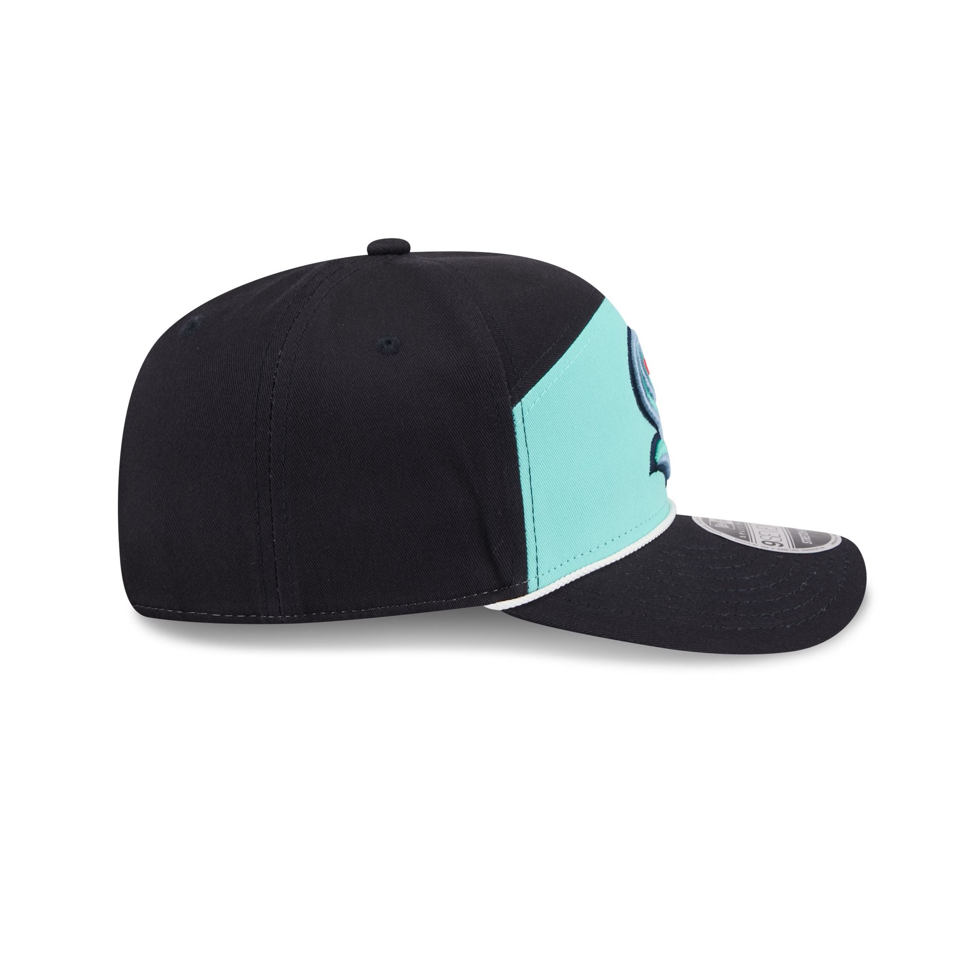 Seattle Kraken Split Panel 9SEVENTY Stretch-Snap Hat