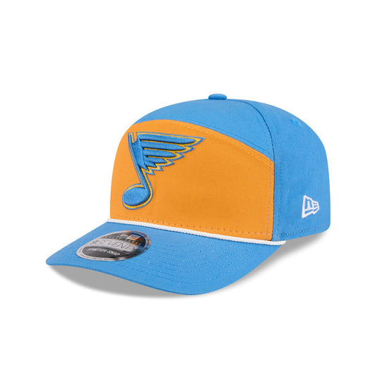 St. Louis Blues Split Panel 9SEVENTY Stretch-Snap Hat - New Era Cap