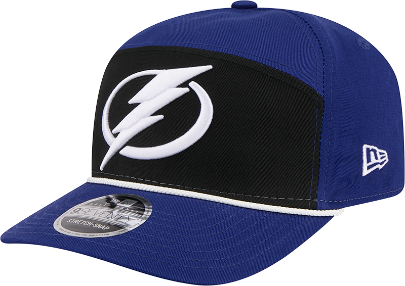 Tampa Bay Lightning Split Panel 9SEVENTY Stretch-Snap Hat