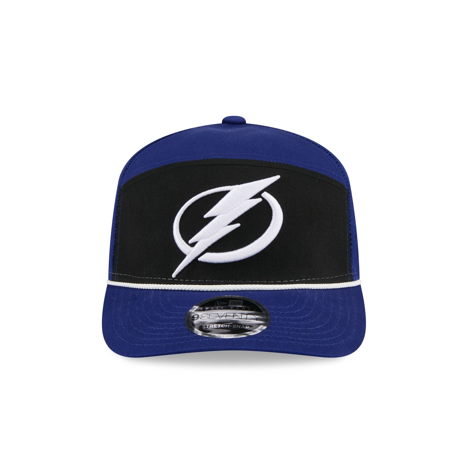 Tampa Bay Lightning Split Panel 9SEVENTY Stretch-Snap Hat