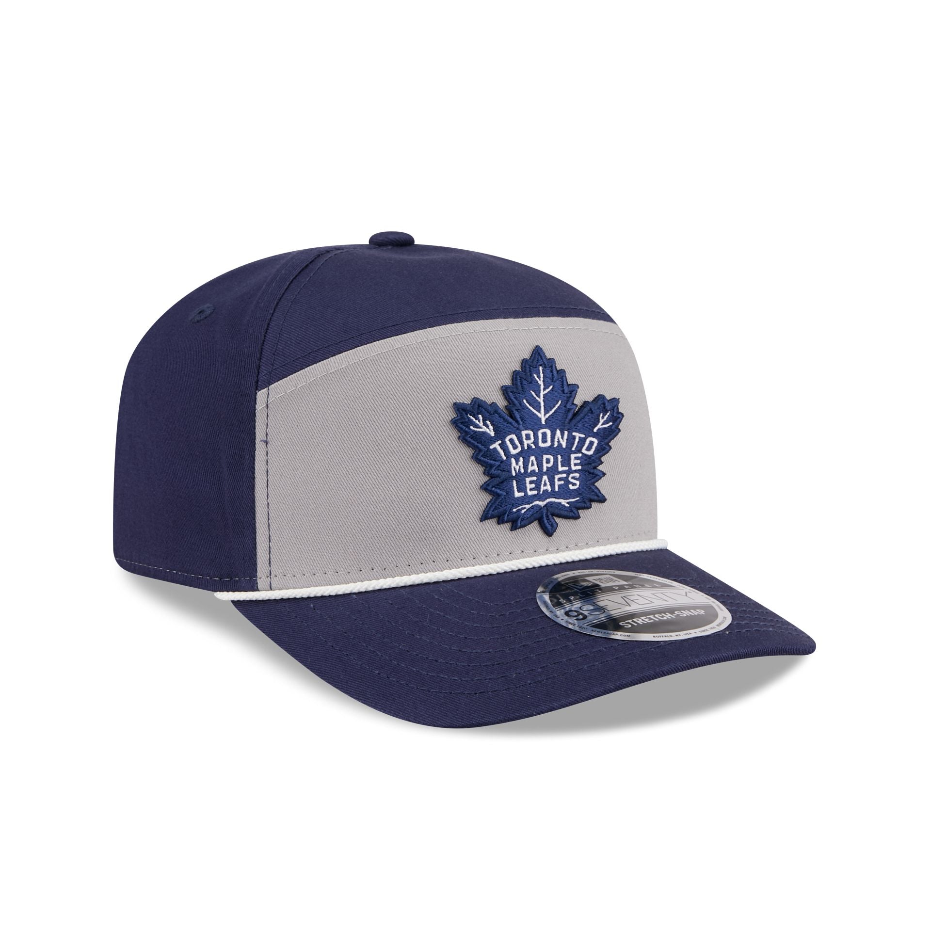 Toronto Maple Leafs Split Panel 9SEVENTY Stretch-Snap Hat