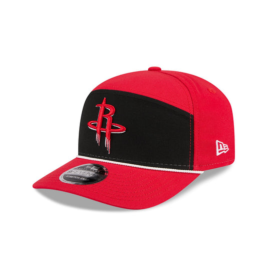Houston Rockets Split Panel 9SEVENTY Stretch-Snap Hat - New Era Cap