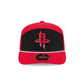 Houston Rockets Split Panel 9SEVENTY Stretch-Snap Hat