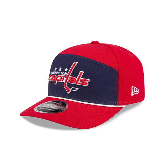 Washington Capitals Split Panel 9SEVENTY Stretch-Snap Hat - New Era Cap