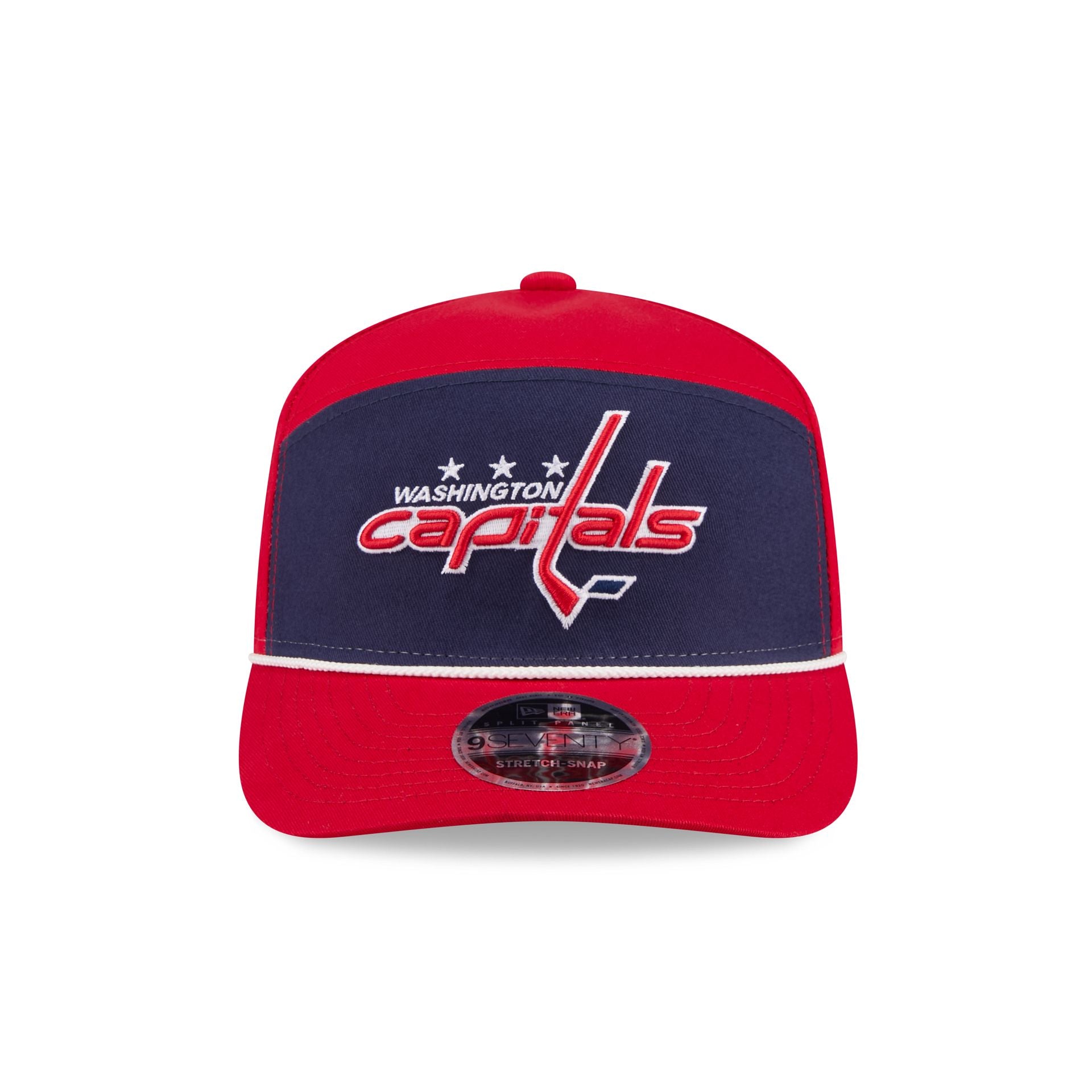 Washington Capitals Split Panel 9SEVENTY Stretch-Snap Hat