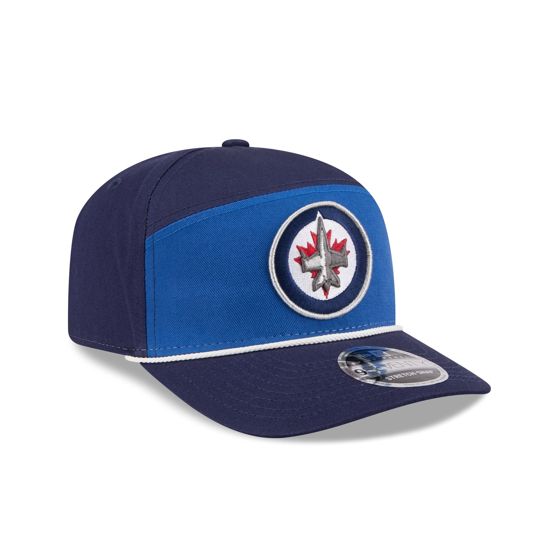 Winnipeg Jets Split Panel 9SEVENTY Stretch-Snap Hat