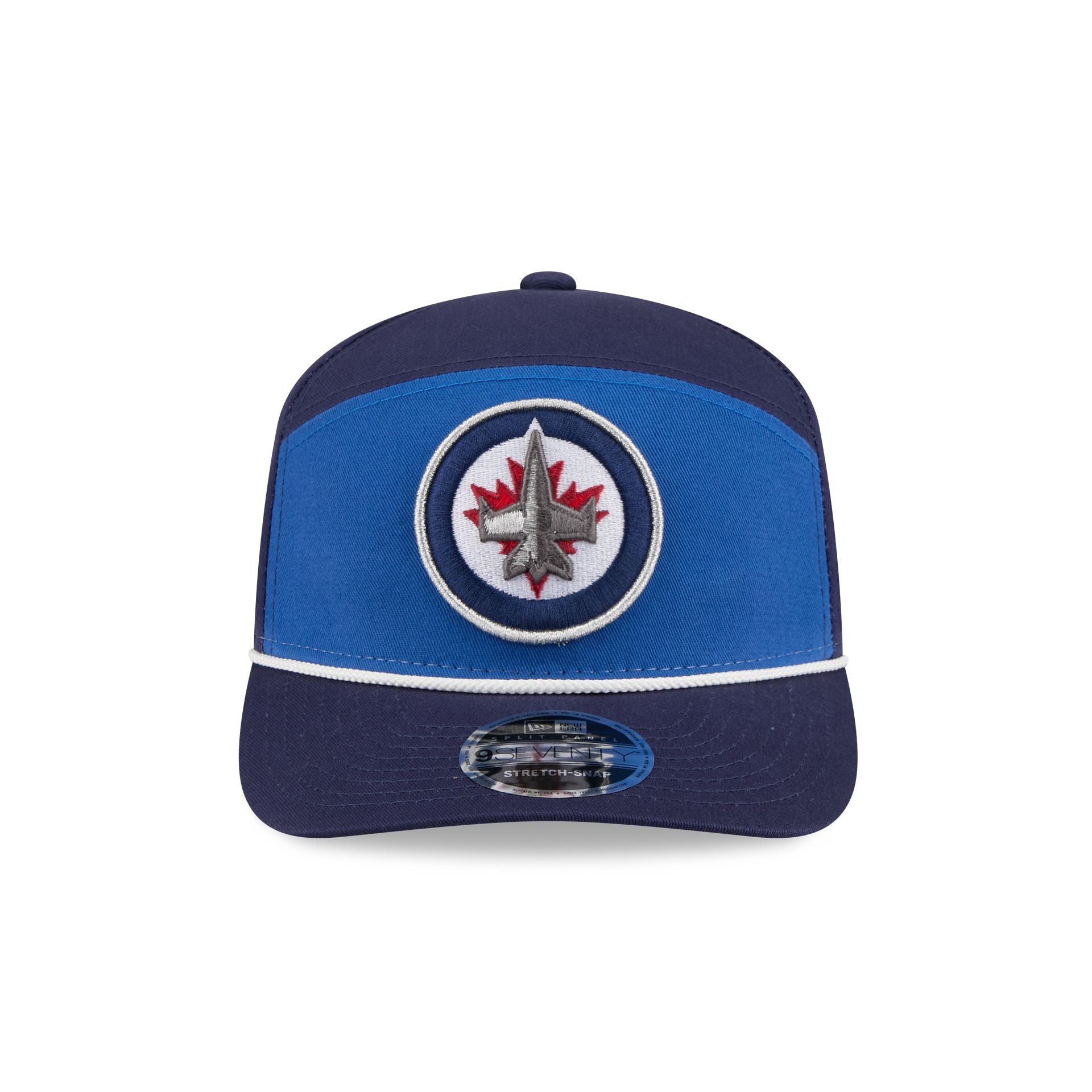 Winnipeg Jets Split Panel 9SEVENTY Stretch-Snap Hat