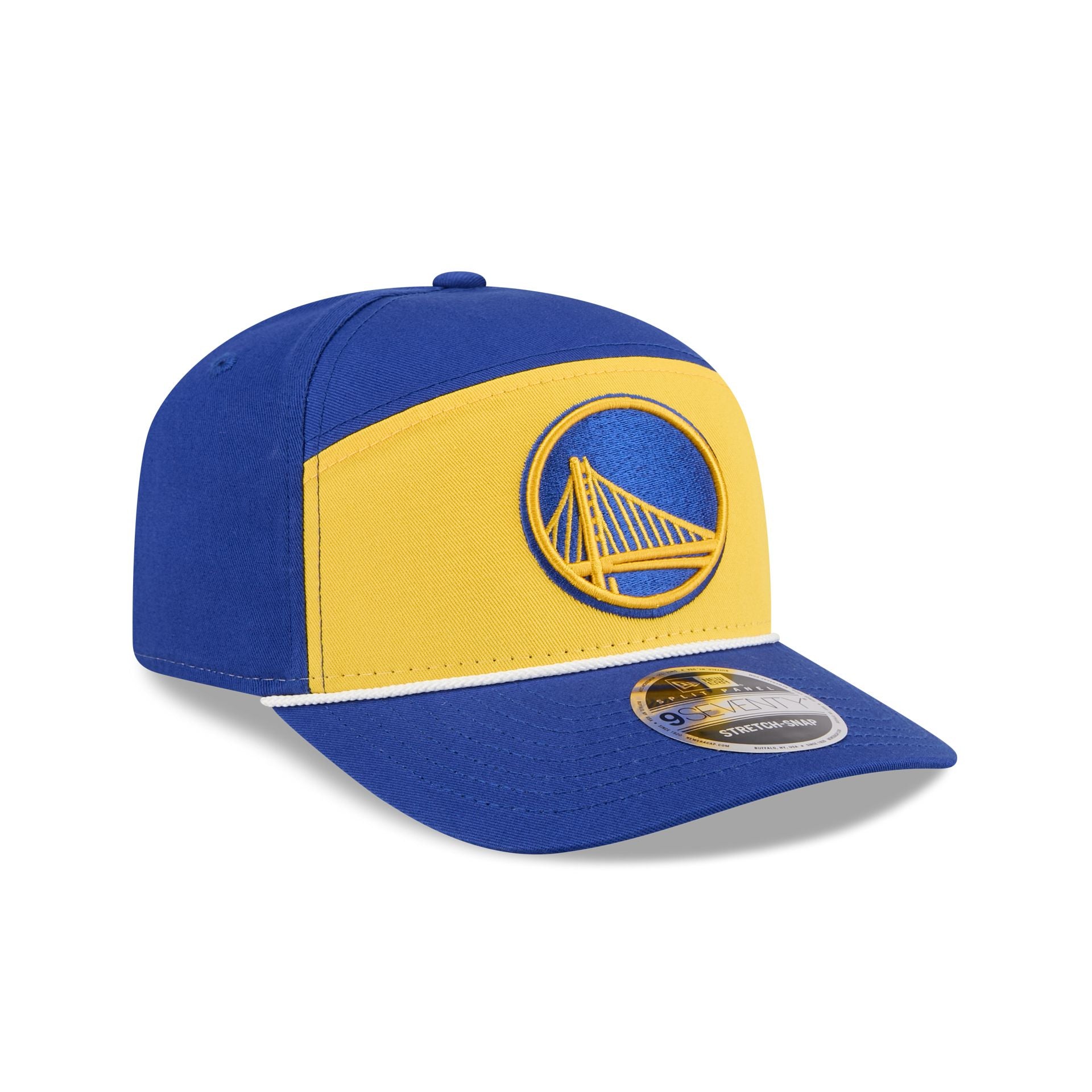 Golden State Warriors Split Panel 9SEVENTY Stretch-Snap Hat
