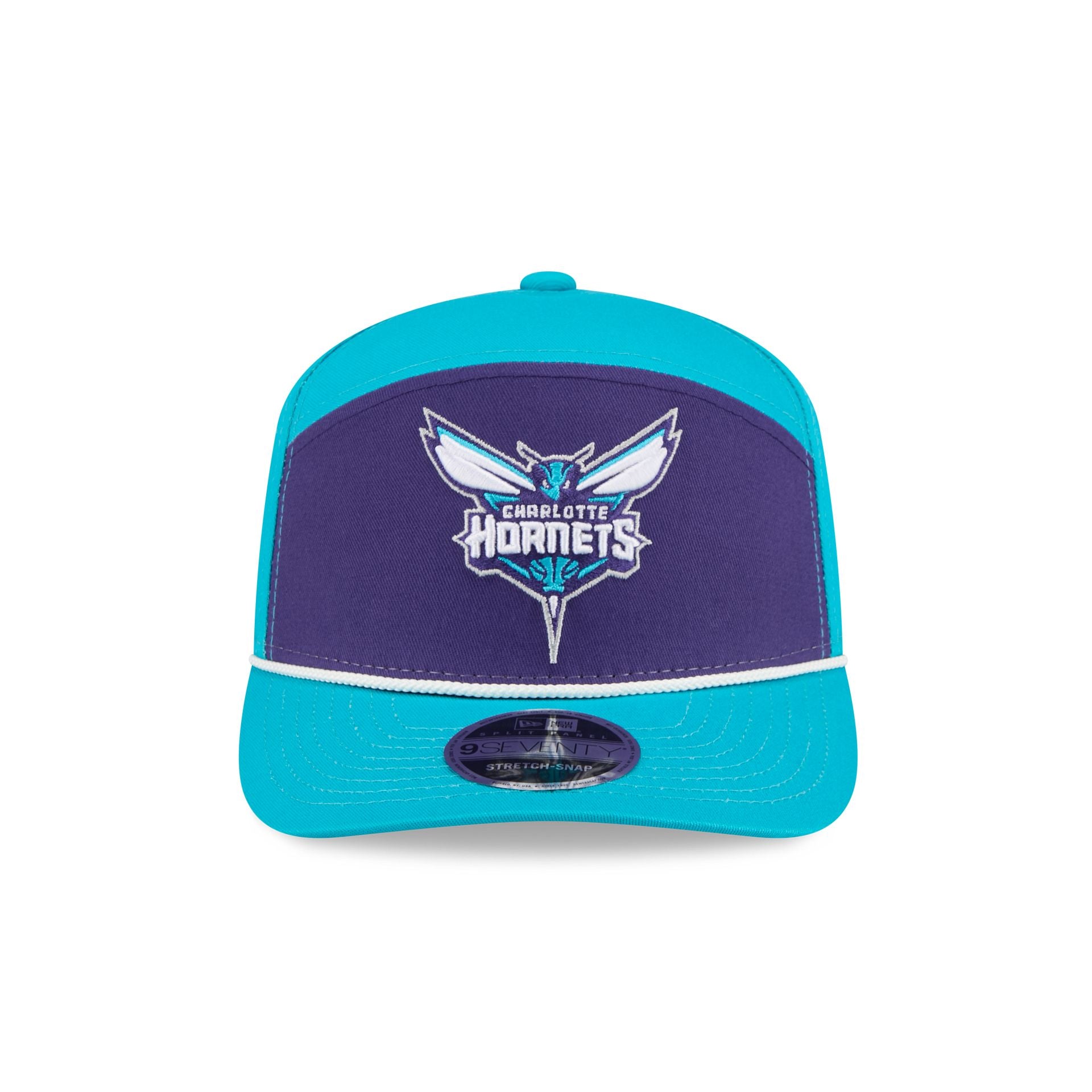 Charlotte Hornets Split Panel 9SEVENTY Stretch-Snap Hat