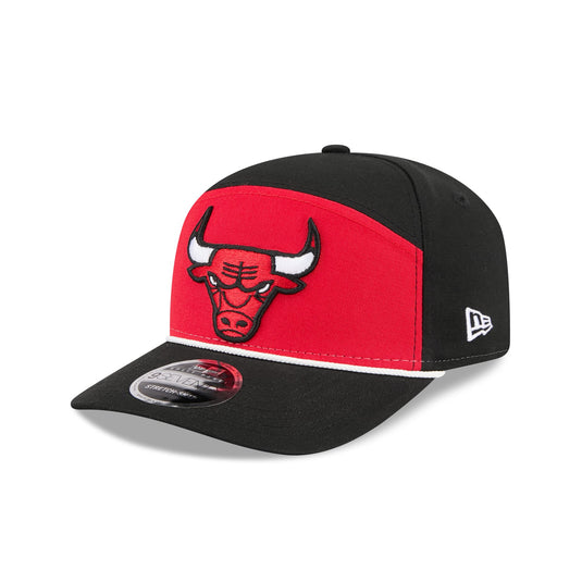Chicago Bulls Split Panel 9SEVENTY Stretch-Snap Hat - New Era Cap
