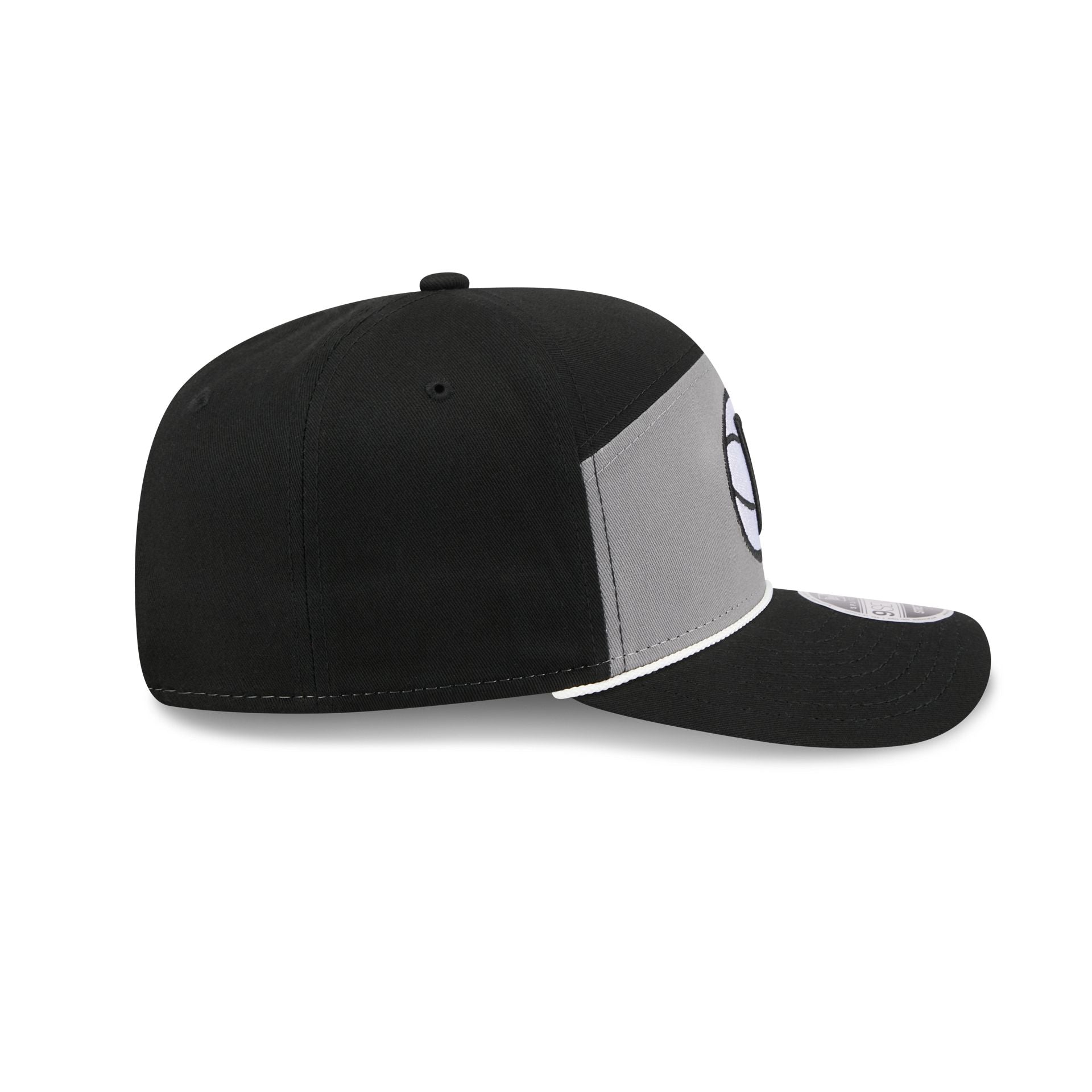 Brooklyn Nets Split Panel 9SEVENTY Stretch-Snap Hat
