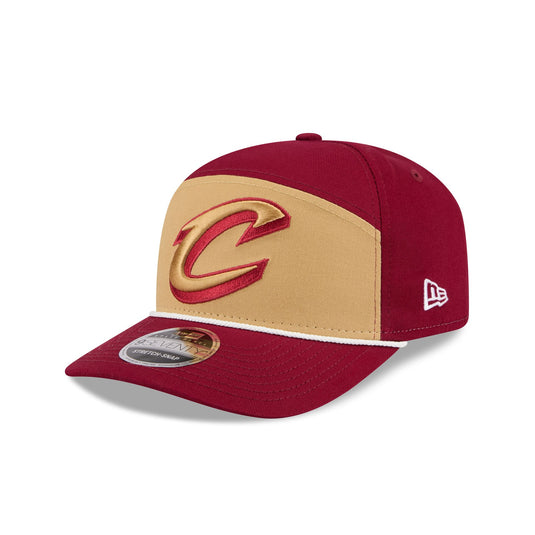 Cleveland Cavaliers Split Panel 9SEVENTY Stretch-Snap Hat - New Era Cap
