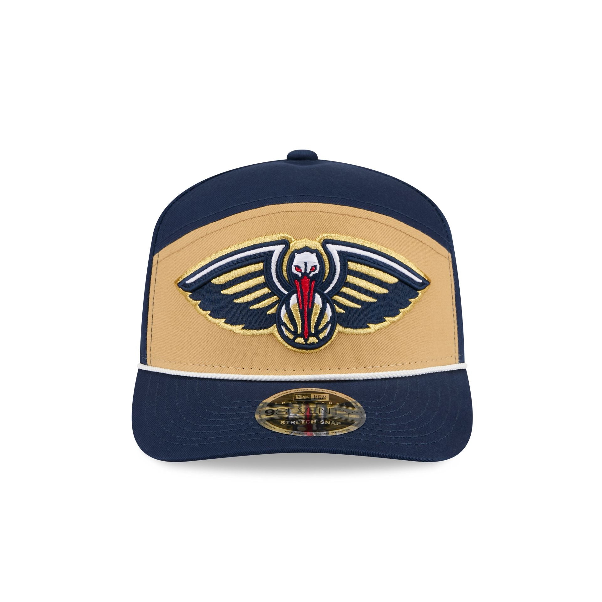 New Orleans Pelicans Split Panel 9SEVENTY Stretch-Snap Hat