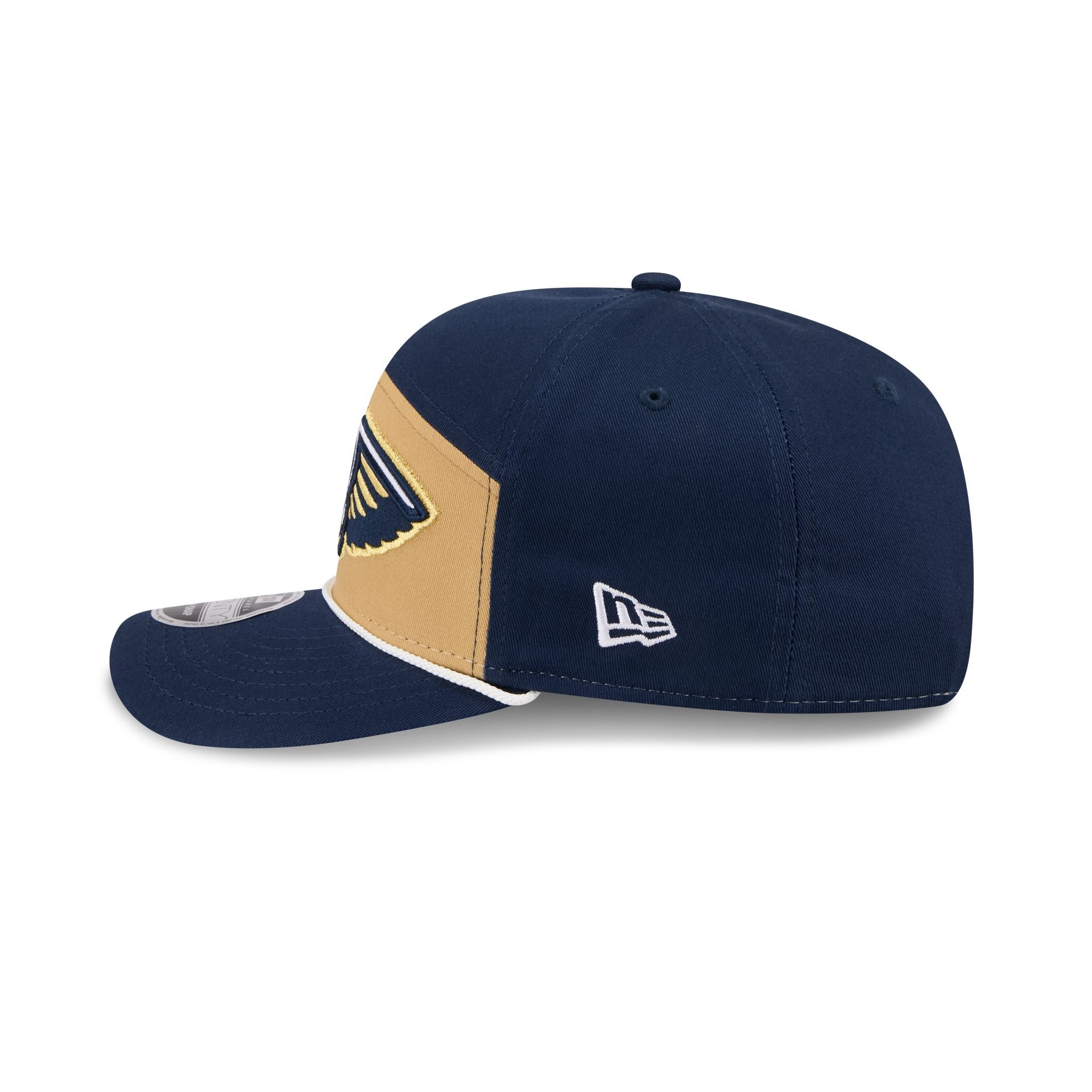 New Orleans Pelicans Split Panel 9SEVENTY Stretch-Snap Hat