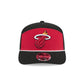 Miami Heat Split Panel 9SEVENTY Stretch-Snap Hat
