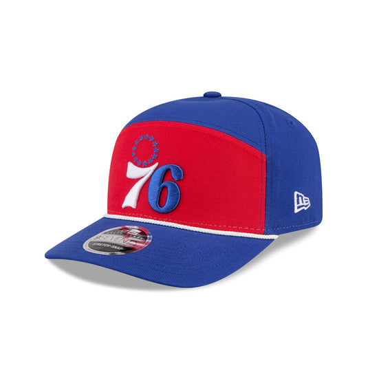Philadelphia 76ers Split Panel 9SEVENTY Stretch-Snap Hat - New Era Cap