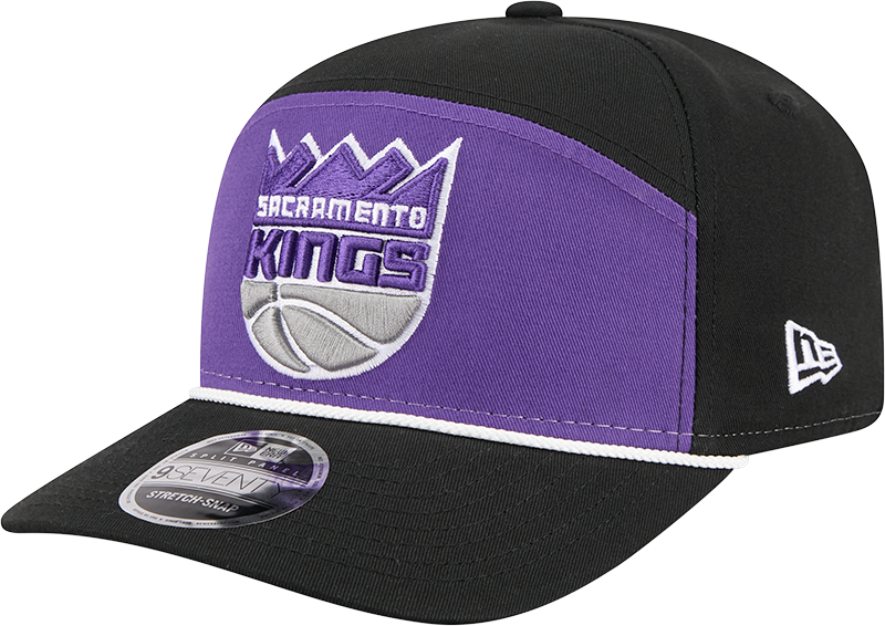 Sacramento Kings Split Panel 9SEVENTY Stretch-Snap Hat