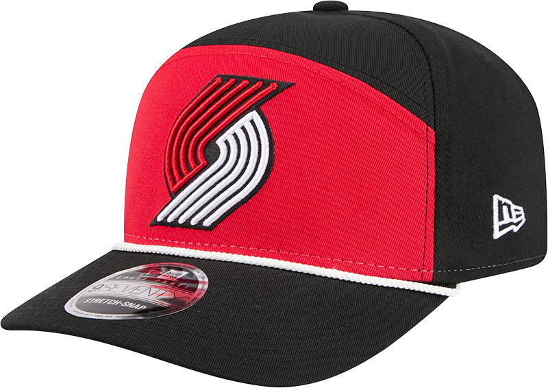 Portland Trail Blazers Split Panel 9SEVENTY Stretch-Snap Hat