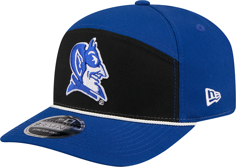Duke Blue Devils Split Panel 9SEVENTY Stretch-Snap Hat