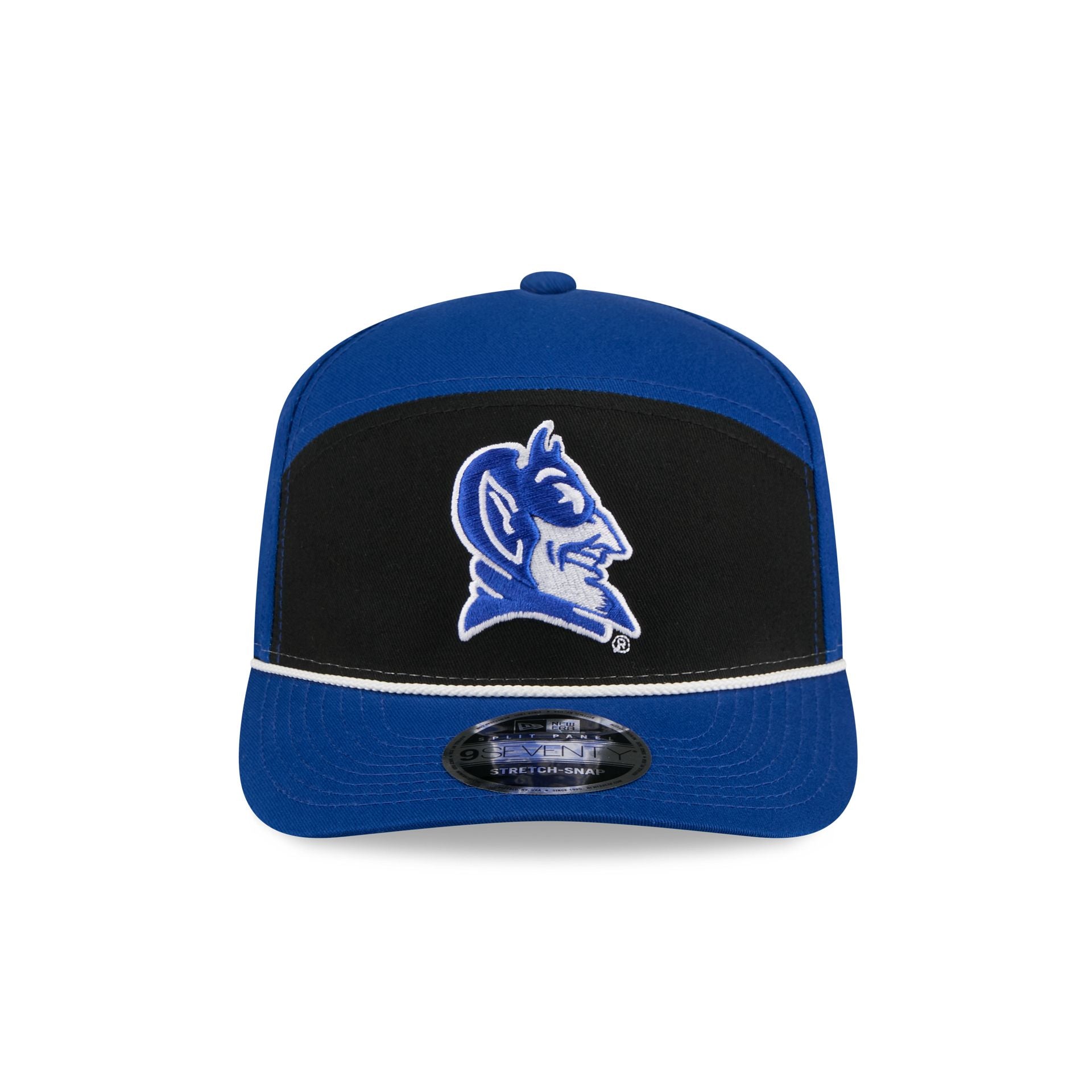 Duke Blue Devils Split Panel 9SEVENTY Stretch-Snap Hat